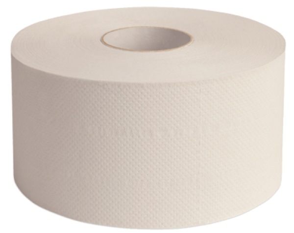 Green Hygiene JUTTA-RENATE Toilettenpapier – Mini-Jumbo 180 m, 2-lagig, 100 % Recyclingpapier, hochweiß, CO₂-neutral – ready4care.de